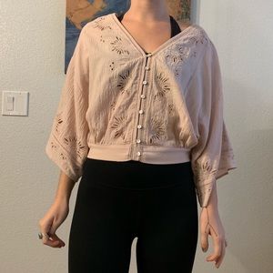 New with tags, pink blouse from Love Stitch